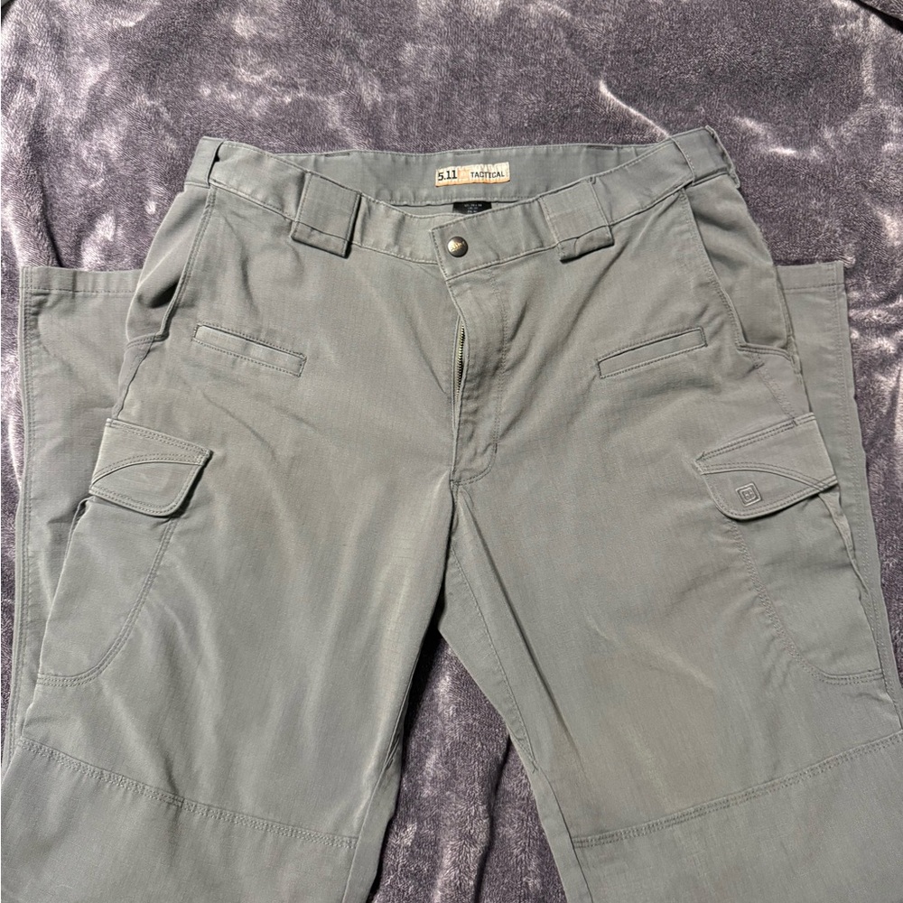 5.11 Tactical Gray Cargo Pants for Outdoor Adventures